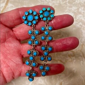 Turquoise earrings